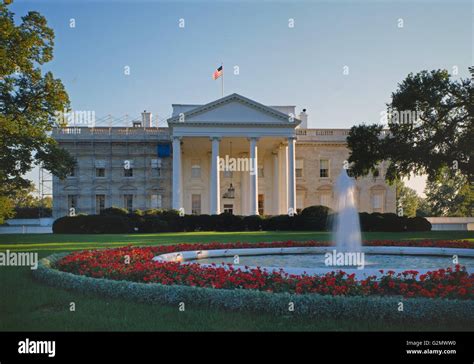 Official Residence Of The President Of The United States Hi Res Stock