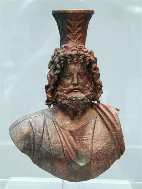 Bronze Bust Of Serapis 2nd Century Ad Staatliche Antikensammlungen
