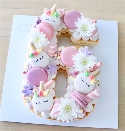 Number Birthday Cakes Unicorn Birthday Cake Number Cakes Unicorn