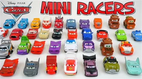 Disney Pixar Cars Mini Racer Cars Collection 45 Tiny Toy Car Characters