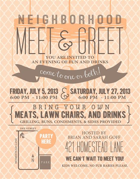 meet-and-greet-invitations-lovely-neighborhood-meet-and-greet-invite-in-2019-block-party