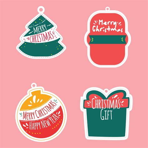 4 Best Free Printable Christmas Stickers Pdf For Free At Printablee