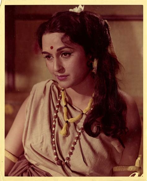 Bina Rai In Film Ram Rajya Vintage Bollywood Indian Film Actress