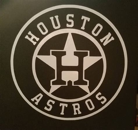 Houston Texas Astros Vehicle Window Decalsticker Choose A Etsy