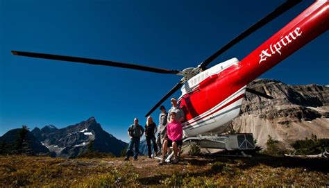 Helicopter Ride And Hike Discover Banff Tours
