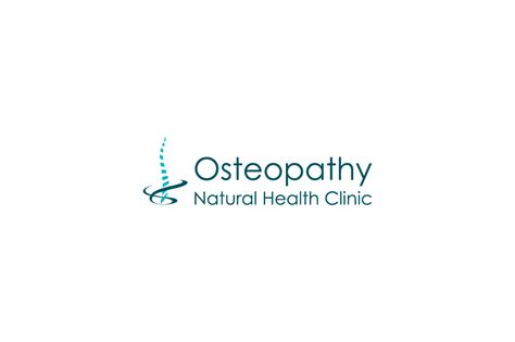 Osteopathy Natural Health Clinic On Behance Osteopathy Logo Design