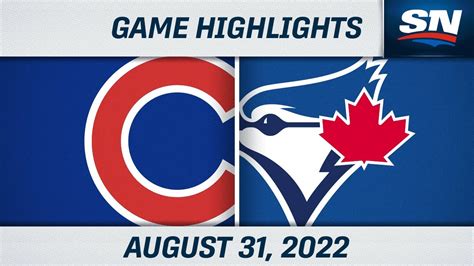 Mlb Highlights Cubs Vs Blue Jays August 31 2022 Youtube