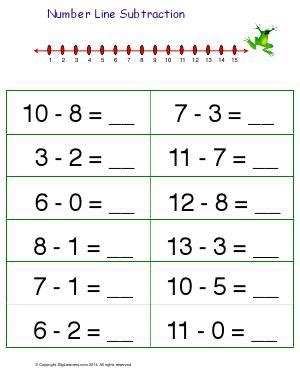 Math worksheets for grade 1 olympiad 8 free downloadable math. Subtraction Strategies | First Grade Math Worksheets ...