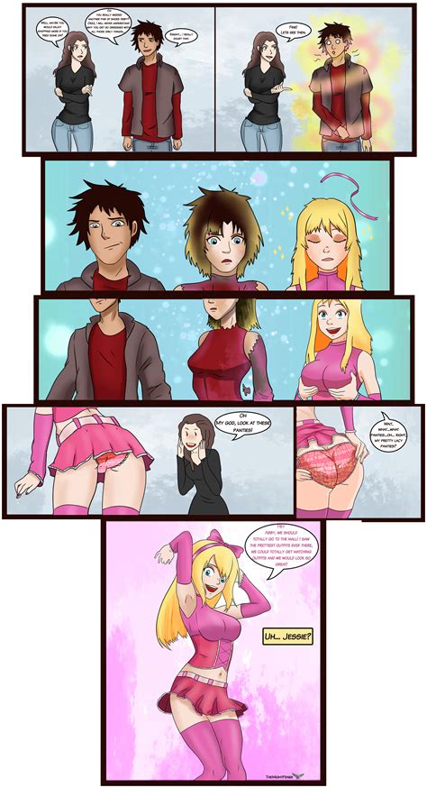 TG Comic - TF Love comission by TheMightFenek on DeviantArt