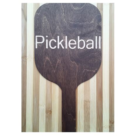 Pickleball Sign Decorative Pickleball Fire