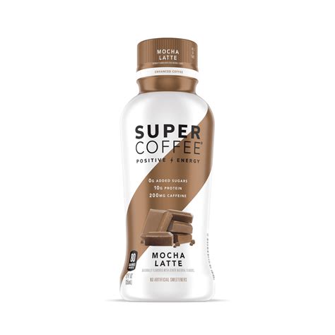 Buy Super Coffee Mocha Latte Iced Coffee Bottle 12 Fl Oz Online At Lowest Price In Ubuy Nepal