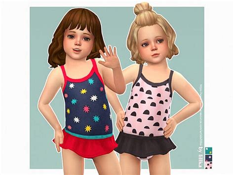 Toddler Swimsuit P12 By Lillka At Tsr Sims 4 Updates