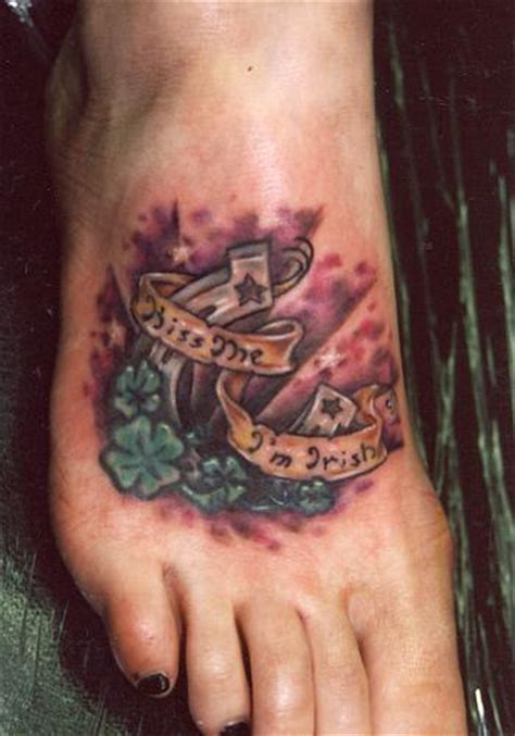 Lucky Horseshoe Tattoo On Foot Tattooimagesbiz