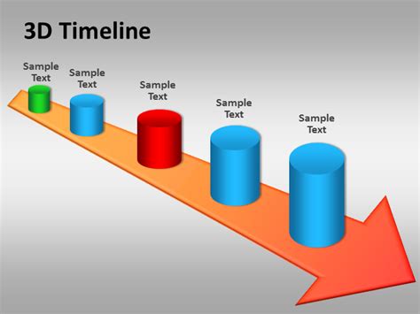 3d Timeline Powerpoint Template Powerpoint Presentation Ppt