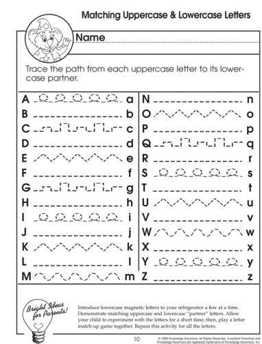 Writing Activity Sheets For Preschoolers Kidsworksheetfun