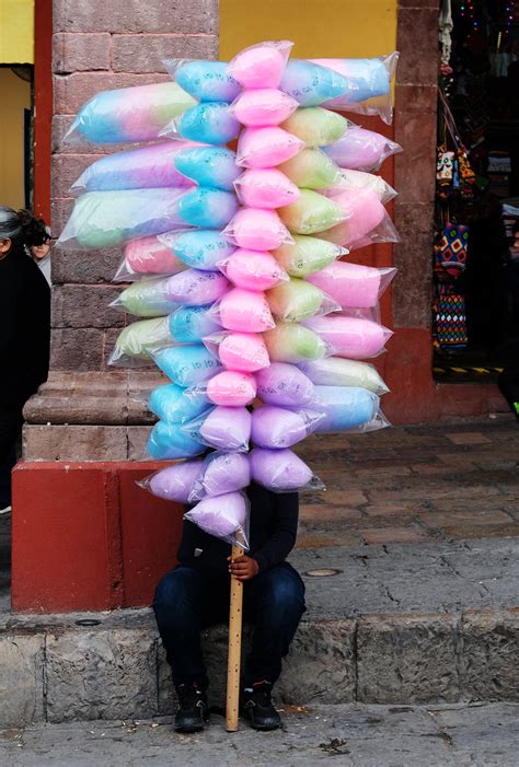 Cotton Candy Vendor San Miguel De Allende Doug Turetsky Flickr