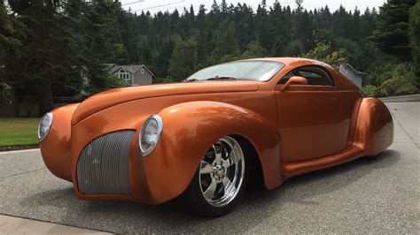 1939 Lincoln Zephyr Coupe Chopped Top Street Rod Hot Custom