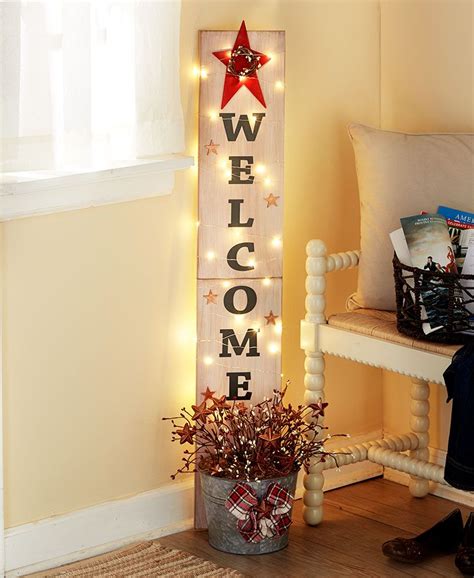 Lighted Welcome Signs Ltd Commodities Decor Welcome Sign Fairy Lights