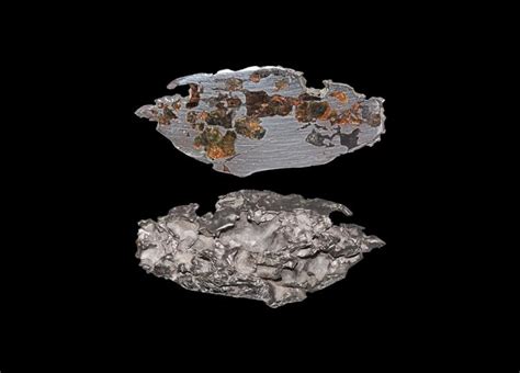 Polished Seymchan Meteorite Section