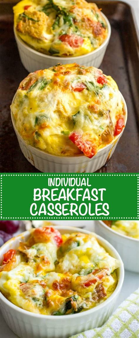 It combines the spices of the southwest with the comfort of a hearty breakfast. Individual breakfast casseroles | Recipe | Breakfast ...