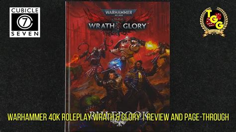 Warhammer 40k Roleplay Wrath And Glory Review And Page Through Youtube