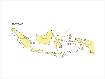 Peta Indonesia Ppt Indonesia Map 02 PowerPoint Templates Coba 4