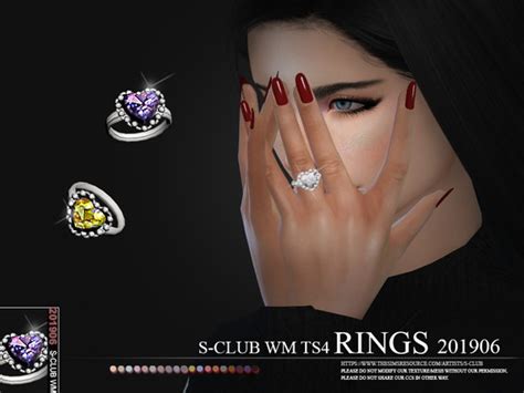 Ring 7 Swatches Hope You Like Thank You Found In Tsr Category Sims