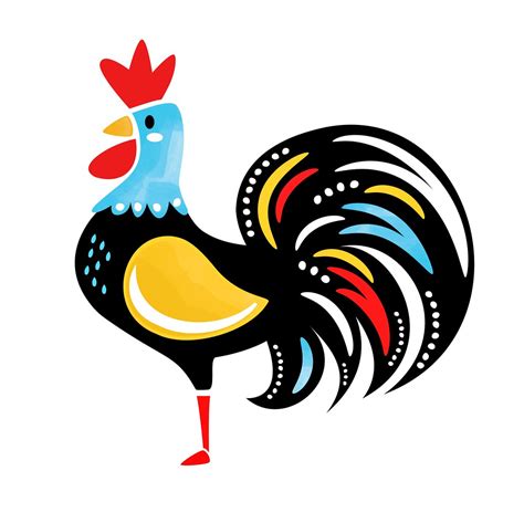 Rooster Vector At Collection Of Rooster Vector Free
