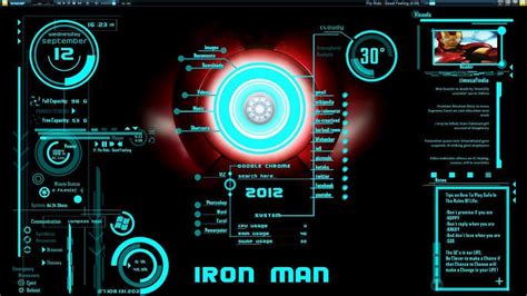 Iron Man Jarvis Wallpapers Wallpaper Cave