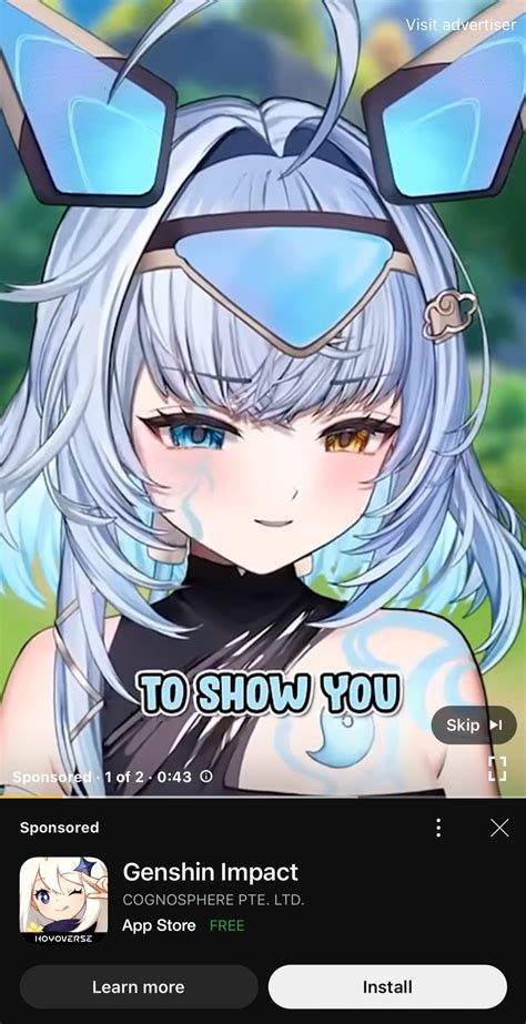 Got this Genshin ad : r/kurosanji