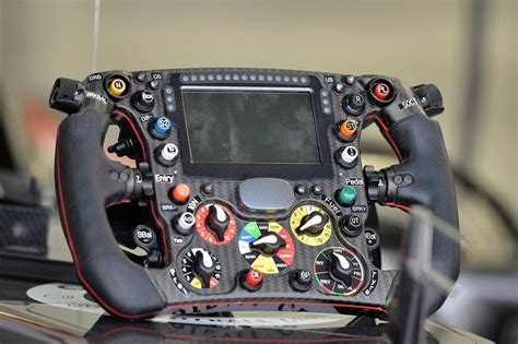 But as the years progressed, leather trimmed rims, then suede. Meet The Insanely Complicated Formula 1 Steering Wheel