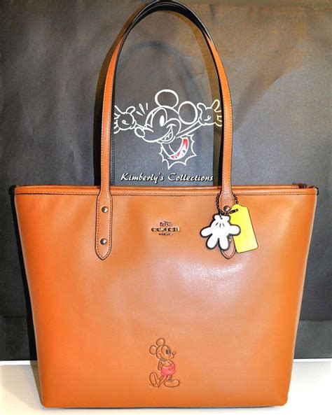 Leather Mickey Mouse Bag Charm