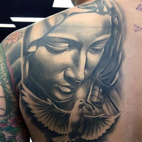 55 Lovely Virgin Mary Tattoo Ideas The Classy And Timeless Design