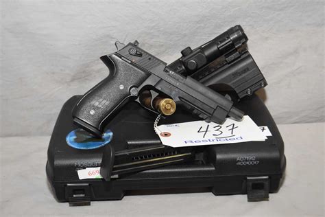 Sig Sauer Model Mosquito 22 Lr Cal 10 Shot Semi Pistol W 121 Mm Bbl