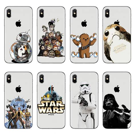 For Iphone X 58 Luxury Fashion Soft Tpu Star Wars Phone Case For