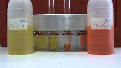 To find the correct oxidation state of cr in k2cr2o7 (potassium dichromate), and each element in the molecule, we use a few rules and some simple math.first. Chemical Equilibrium (K2CrO4 - K2Cr2O7) - YouTube