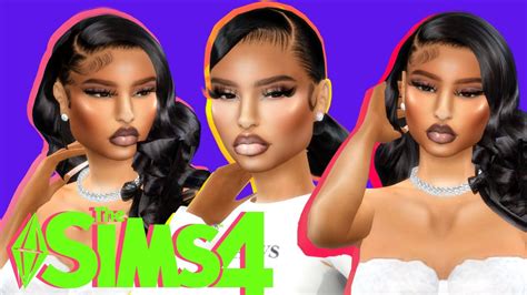 The Sims 4 Baddie With Natural Beauty Trait Youtube