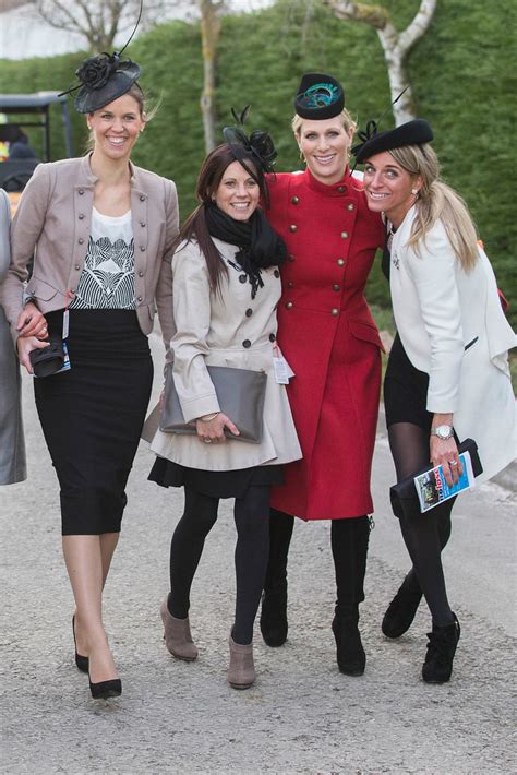 За́ра энн эли́забет ти́ндолл (англ. Zara Phillips Enjoys Girls' Day Out At Cheltenham Festival
