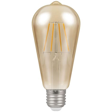 4w E27 Pear Warm White Filament Led Lamp Tlw Global