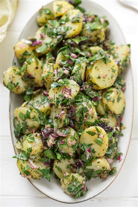 Mediterraner Kartoffelsalat Mit Sumach Dressing Rezept Elle Republic