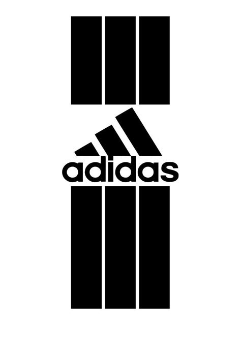 Adidas Logo With Stripes Instant Download Svg Dxf Png Pdf Adidas Logo