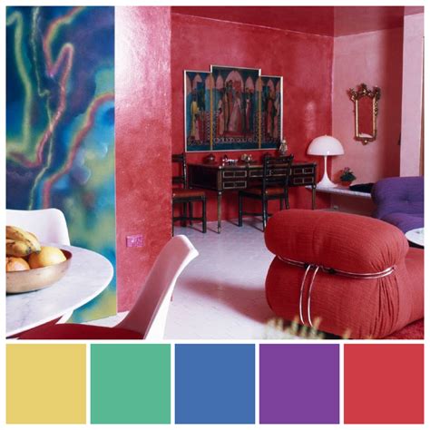A Simplified Colour Palette Reflecting The Interior Design Aesthetic Of