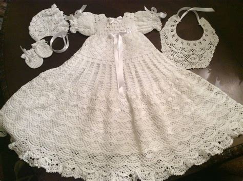 35 Elegant Free Christening Gown Crochet Patterns