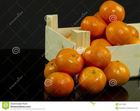 Mandarins In Crate Stock Image Image Of Group Heap 48111299