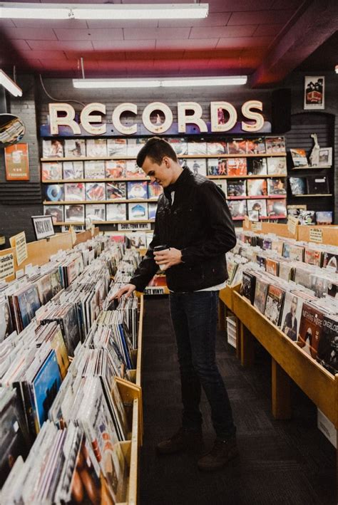 record store, records, photography, senior pictures | Photoshoot concept, Record store, Record shop
