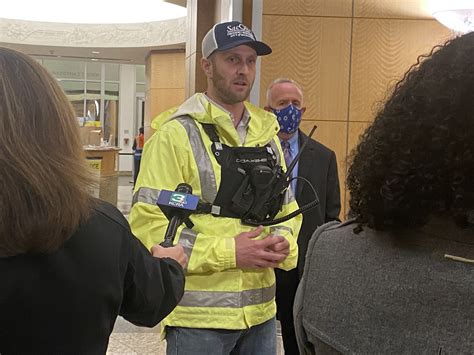 City Hall serves as emergency shelter for residents evacuated due to