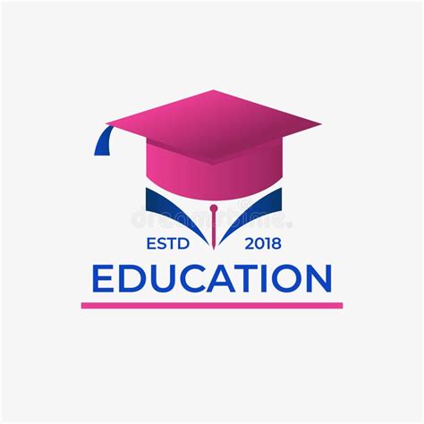 Education Logo With Simple Design For Educational Institutions Or