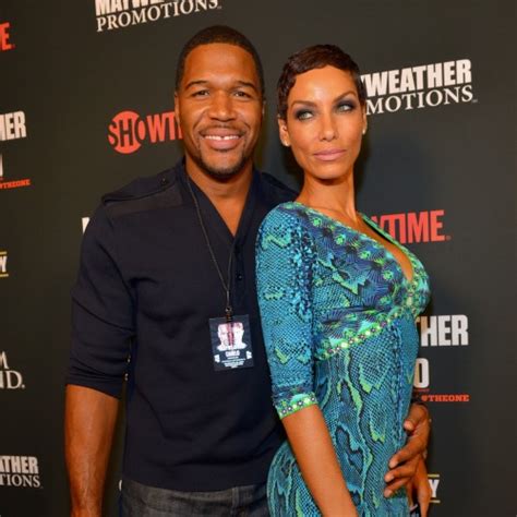Nicole Murphy Michael Strahan Drama Exes Spotted Having Lunch Together After Break Up Video