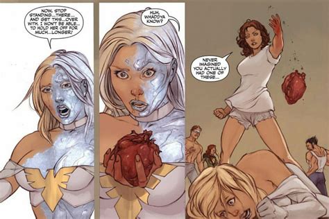 That What If Issue Where Kitty Pryde Rips Out Emma Frost Heart And