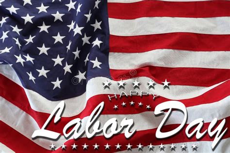 Happy Labor Day Usa Flag Stock Image Image Of Flag 193410695